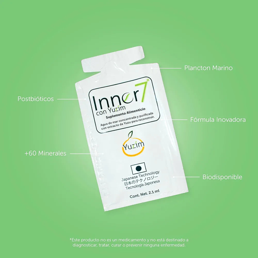 Inner7® con Yuzim caja 27 sobres