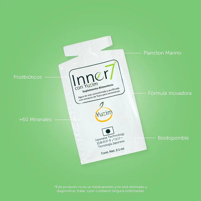 Inner7® con Yuzim caja 27 sobres