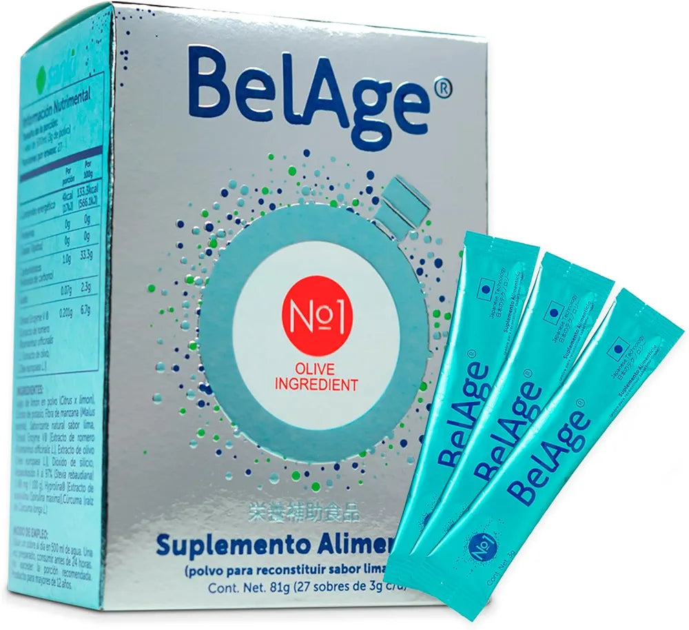 BelAge® Caja 27 Sobres Lima Limón