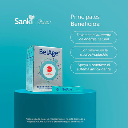 BelAge® Caja 27 Sobres Lima Limón