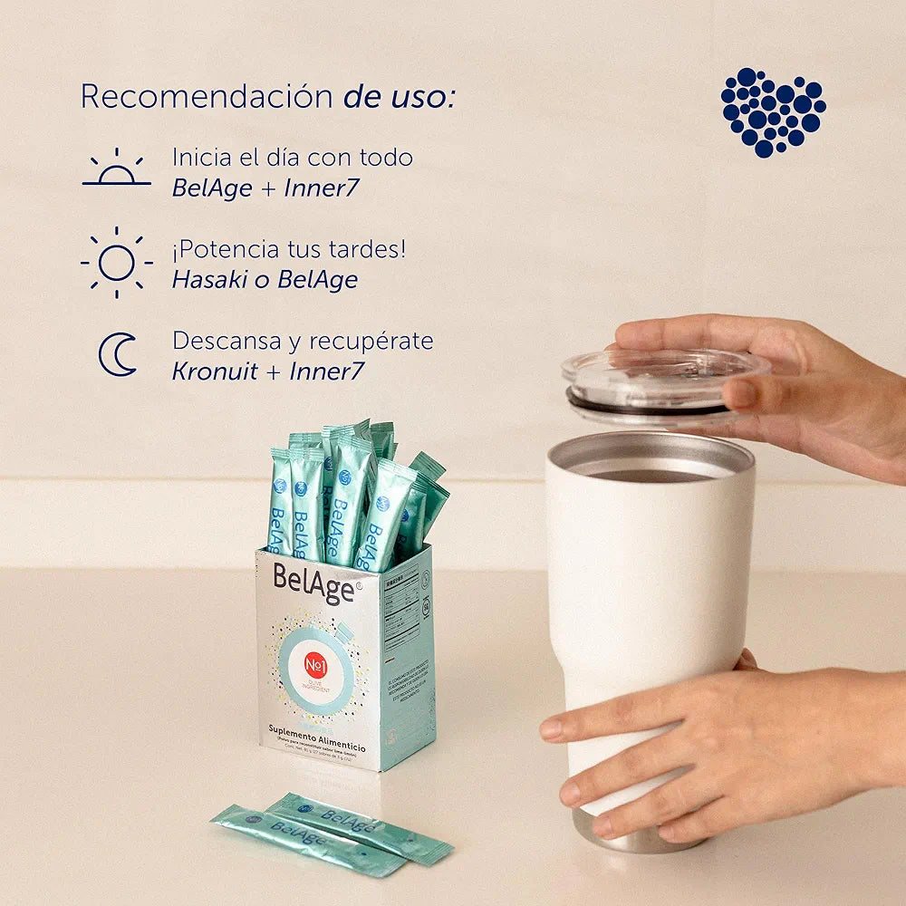BelAge® Caja 27 Sobres Lima Limón