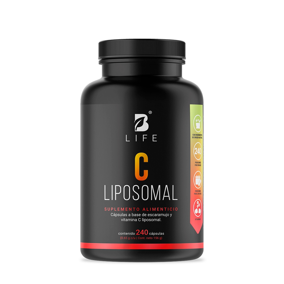 Vitamina C Liposomal  con Escaramujo  240 cápsulas