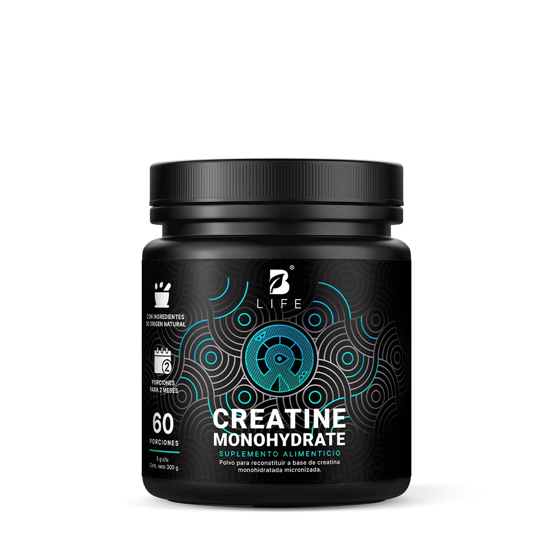 Creatina Monohidratada en polvo Alta Pureza 60 porciones