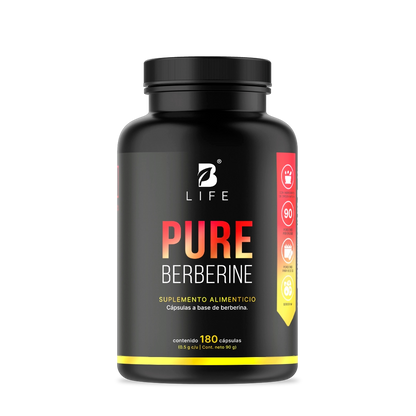 Berberina HCL Pura | 1000 mg por porción / 180 capsulas