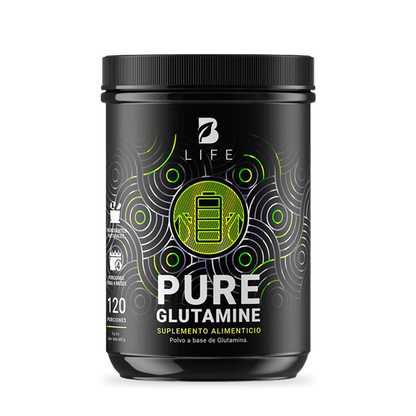 Glutamina Micronizada Pura | 5000 mg por porción | 120 servicios