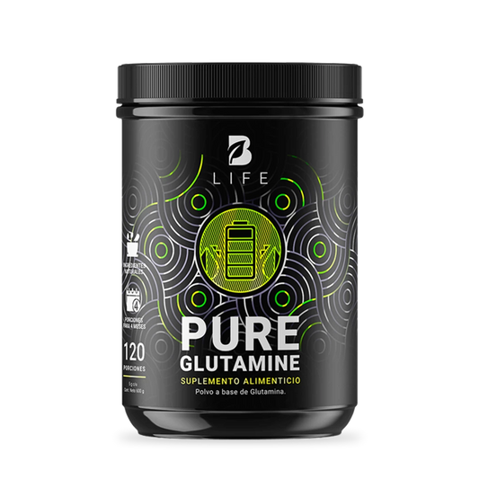 Glutamina Micronizada Pura | 5000 mg por porción | 120 servicios